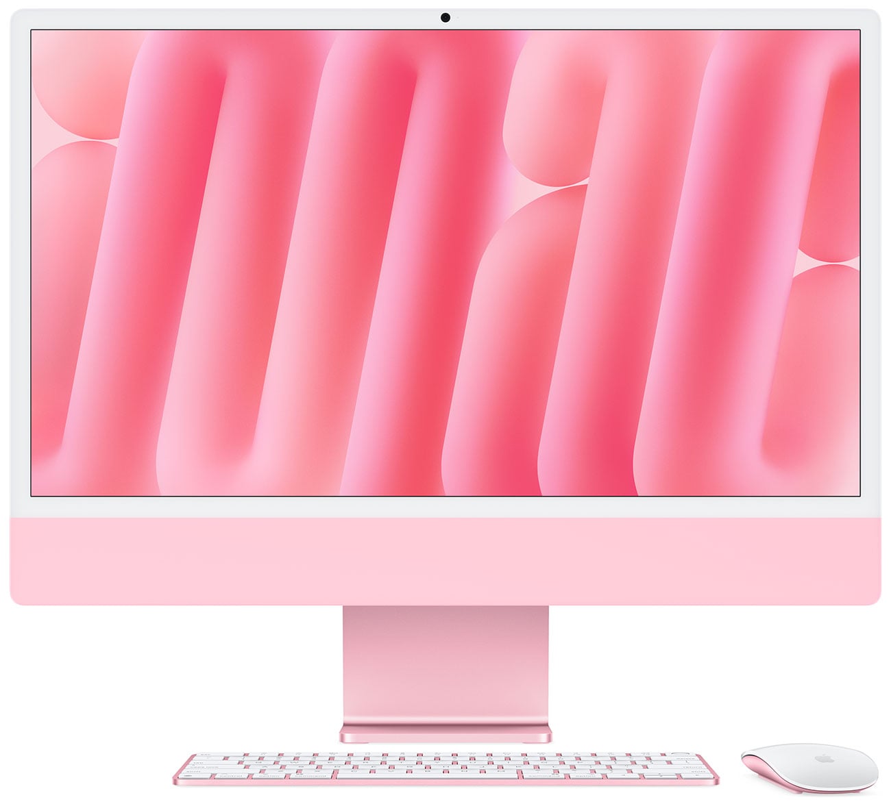 Apple 24-Inch iMac M4 10-Core 16GB RAM 512GB SSD 10-Core GPU Retina 4.5K Desktop Computer in Pink (Late 2024)