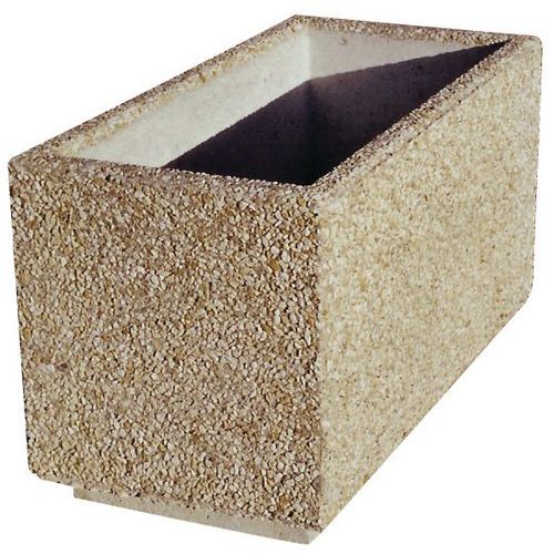 Jardinière Béton 150x100x75 Cm - Manutan Expert