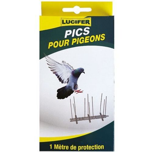 Pic Anti-oiseaux Métallique - 1m - Lucifer