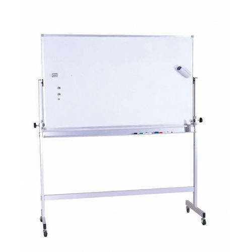 tableau magnétique blanc double face 90x120 cm