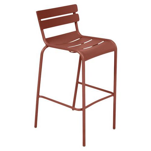 Tabouret Haut Luxembourg Ocre Rouge - Fermob