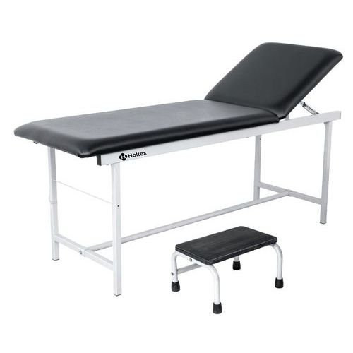 Kit Divan D'examen Finition Époxy Et Marchepied 1 Marche Noir - Holtex