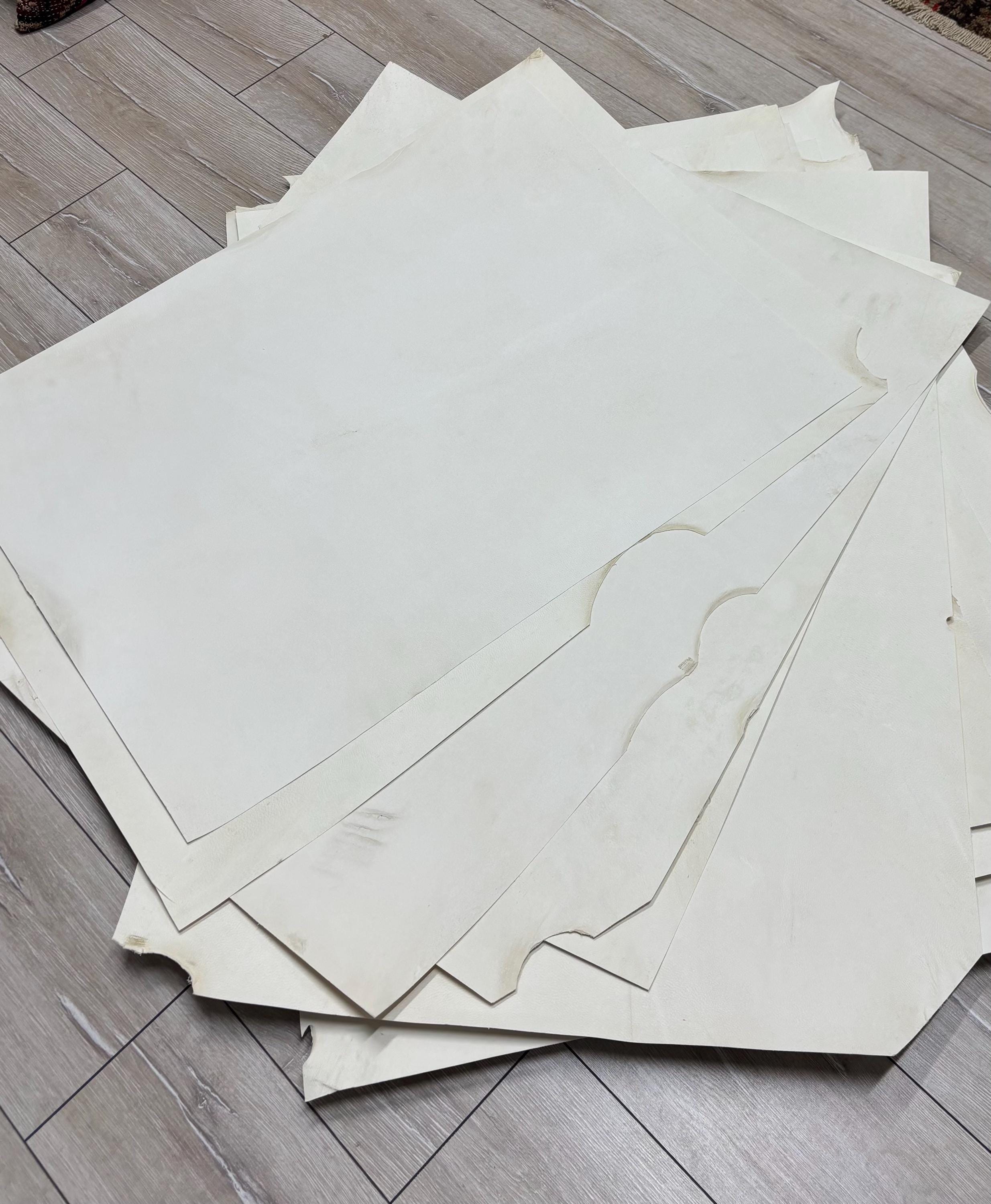 Pergamena di pelle di capra, foglio di pergamena naturale, vera pelle di capra, pergamena fatta a mano per tamburo, calligrafia, artigianato