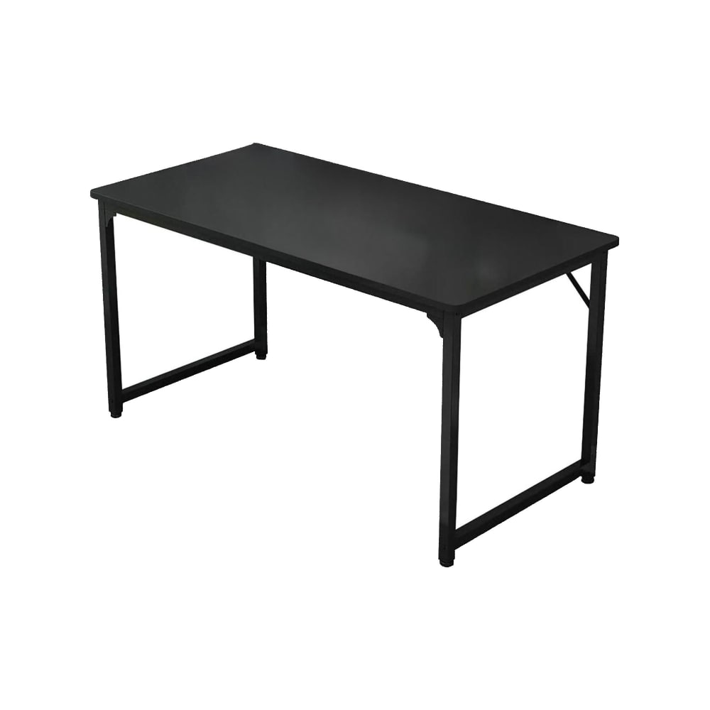 Bureau en metal noir 60x140cm
