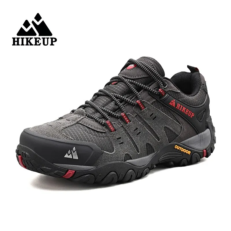 Hikeup herren wanderschuhe wildleder outdoor schuhe verschleiß feste männer trekking wander jagd taktische turnschuhe Image