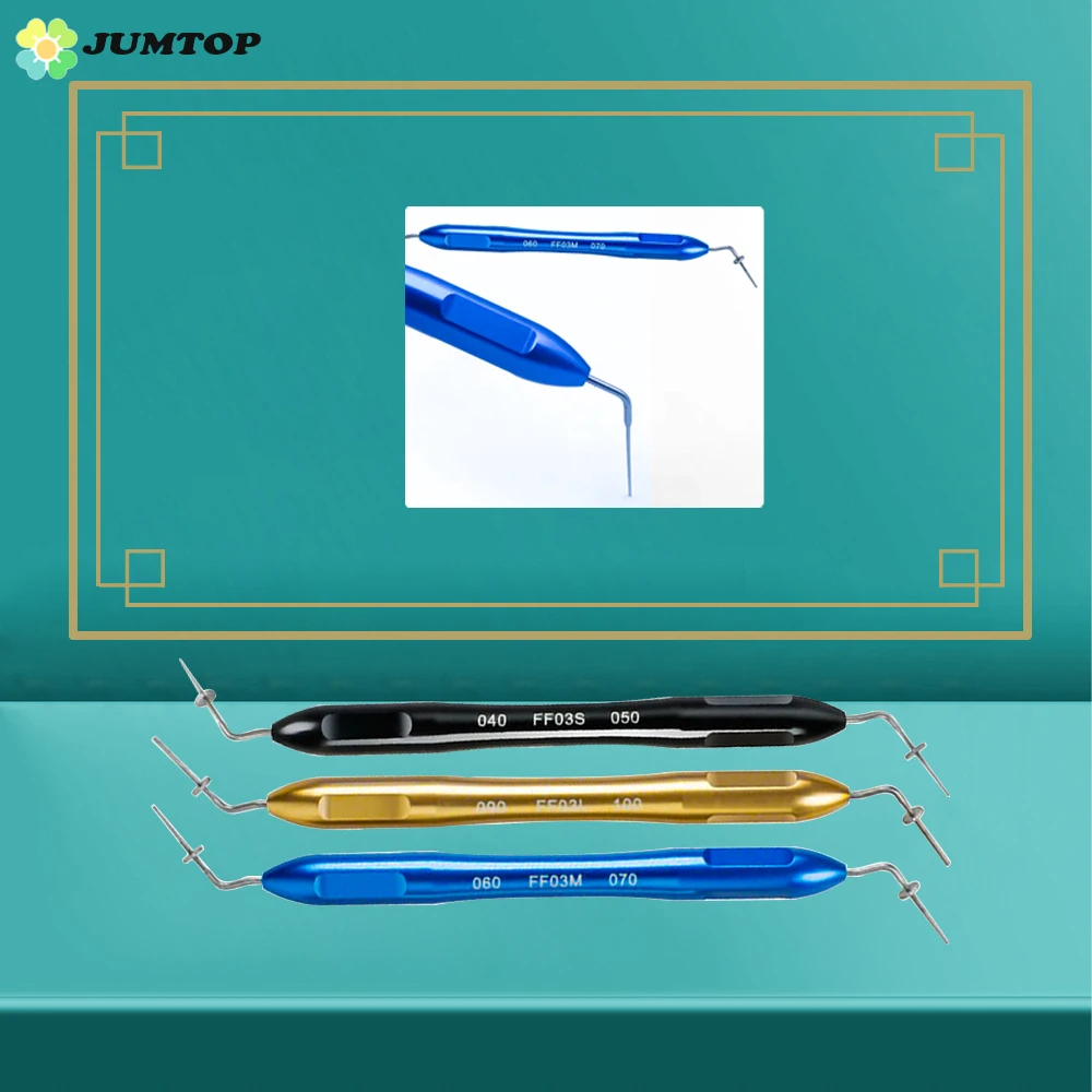 1pc zahn ärztliche Hand Plug ger Endo Guttapercha Buchanan Handkanal Füllung Edelstahl Zahnarzt Instrument Werkzeug endodon tisch Image