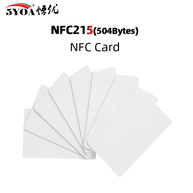 50 stücke NTAG215 NFC Karte Tag Für TagMo Forum Typ2 Aufkleber NFC Tags 215 Chip Kostenloser Versand Image