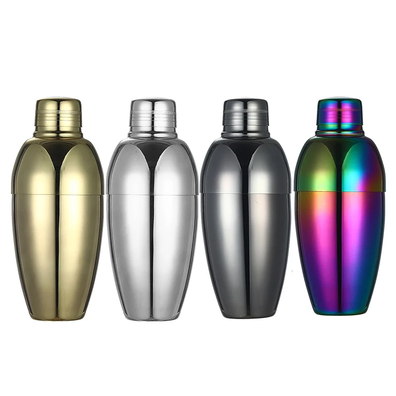 500 ml 3 Stück Vintage Cocktail Shaker Bar Shaker Cobbler Shaker Bar Tools Image