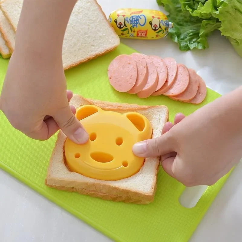 Niedliche Bär Sandwich Form Toast Brot machen Cutter Form niedlichen Back gebäck Werkzeuge Kinder interessante Lebensmittel Küche Zubehör Image