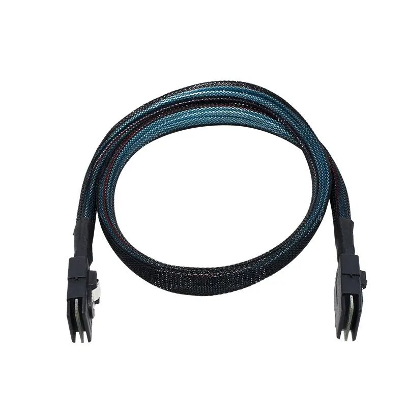 SAS SATA-Kabel Mini-SAS SFF-8087 auf SFF-8087-Kabel Mini SAS SFF8087 36P 7P-Kabel 12 Gbit/s 50/60/70/80/1 cm Festplattendaten Image