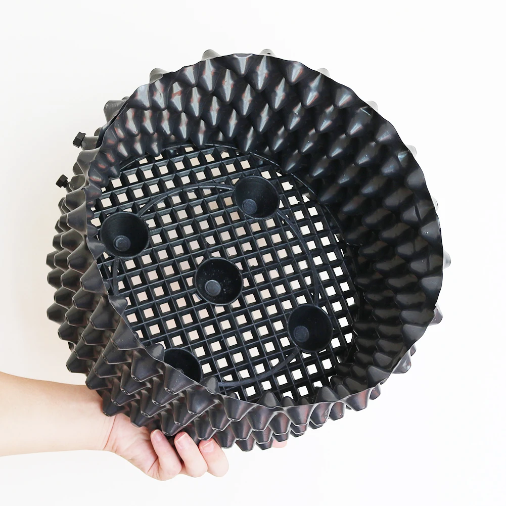 Luftschneidende Pflanzentrainer, schneller Wurzelwachstumsbehälter, Gartenbaum, Bonsai-Transplantationswerkzeug, Hydrokultur-Wurzelkontrolle, Kindergartentöpfe Image