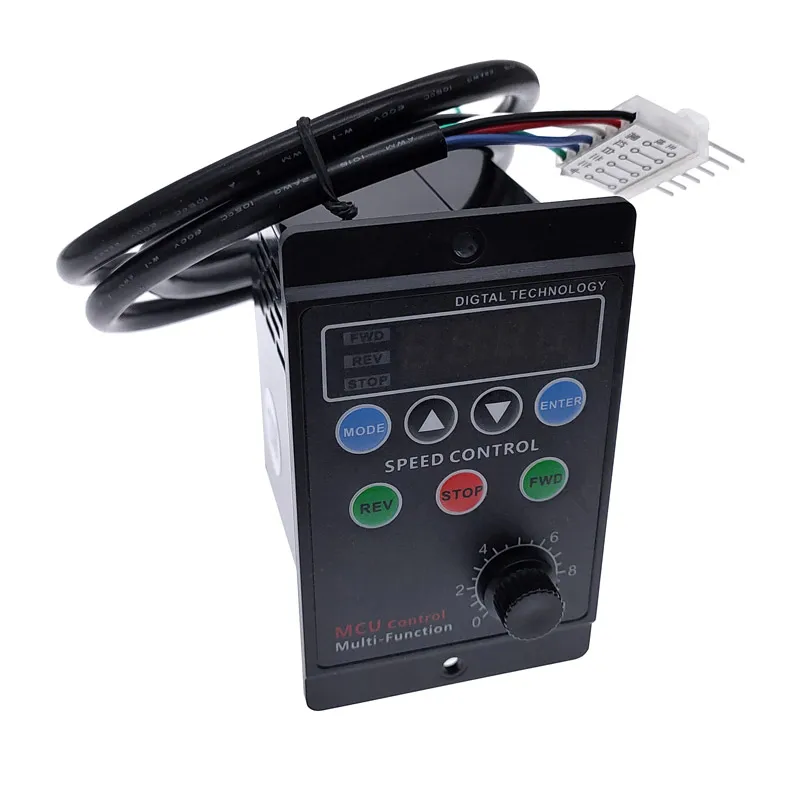 UX-52 MCU-Steuerung Multifunktions-Digitalanzeige Motorgeschwindigkeit 400 W AC220 V 50/60 Hz Pinpoint-Regler-Controller Vorwärts und Rückwärts Image