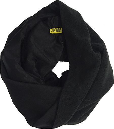 Job-Kleidung JOB Multifunktionsschal MARKUS Schwarz Loop-Schal 2-in-1 Image