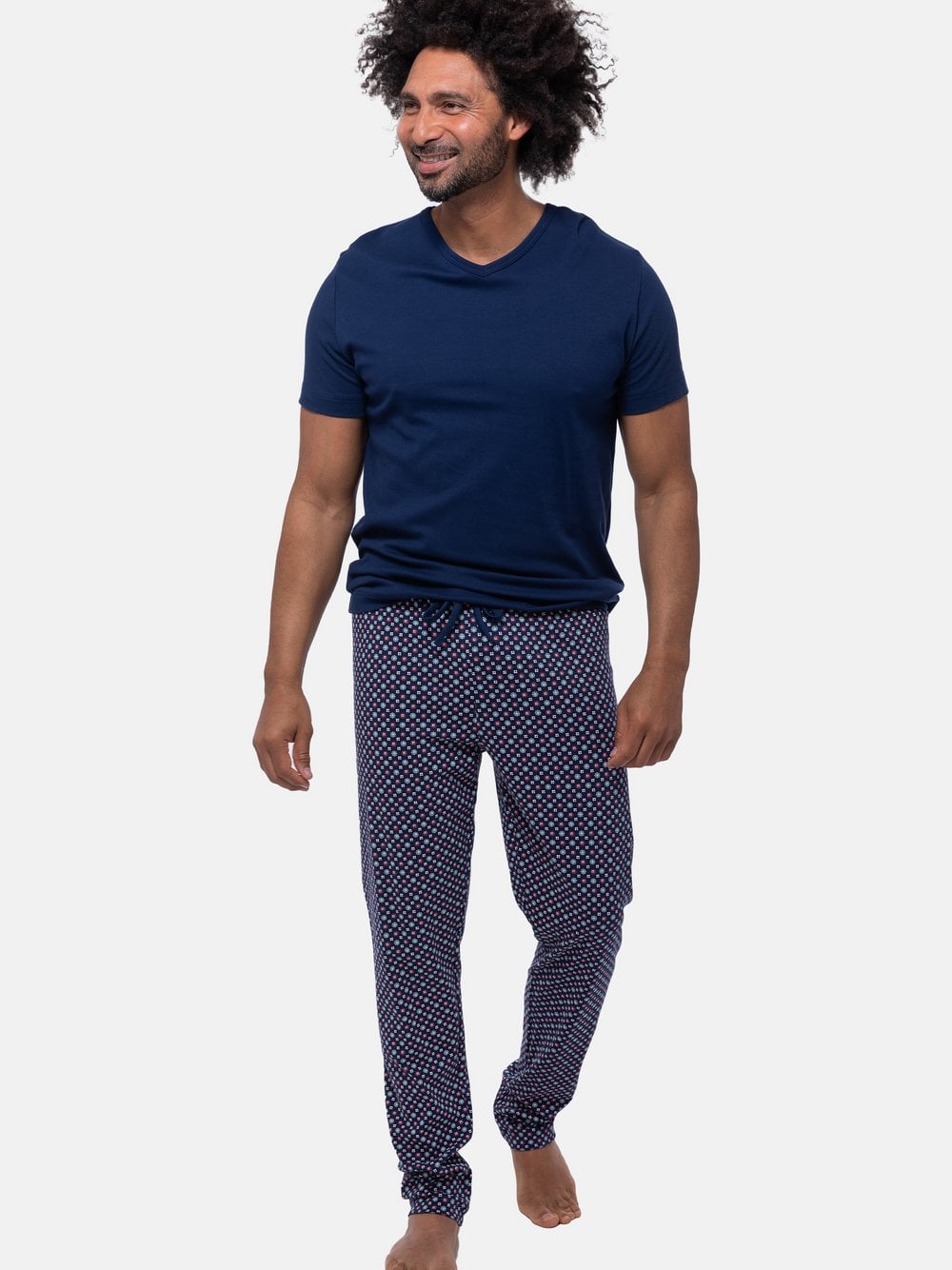 Mey Schlafanzug Herren marine, M Image