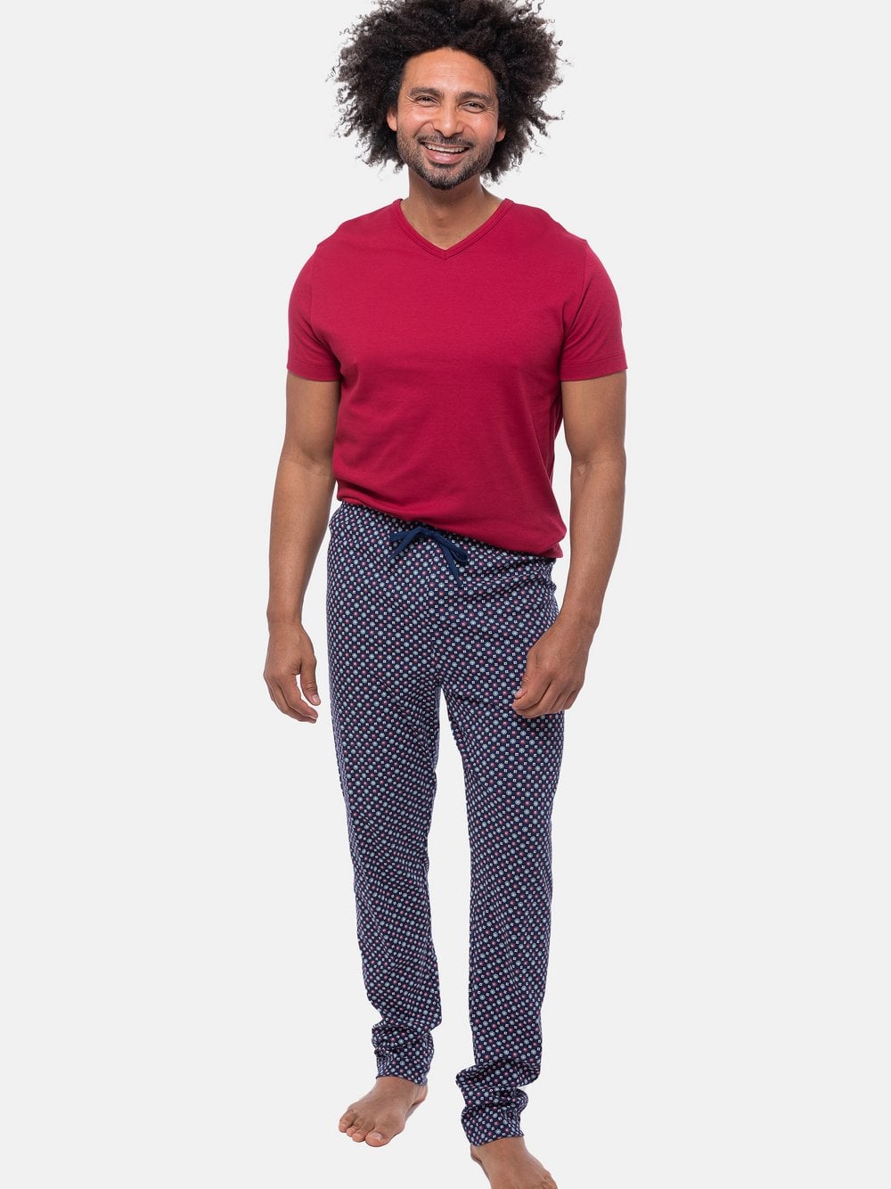 Mey Schlafanzug Herren mehrfarbig, L Image