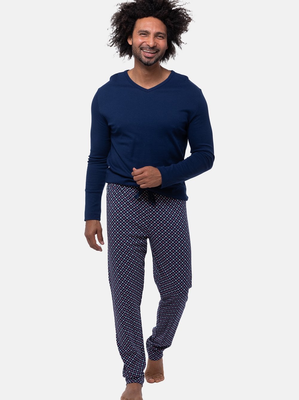 Mey Schlafanzug Herren marine, L Image