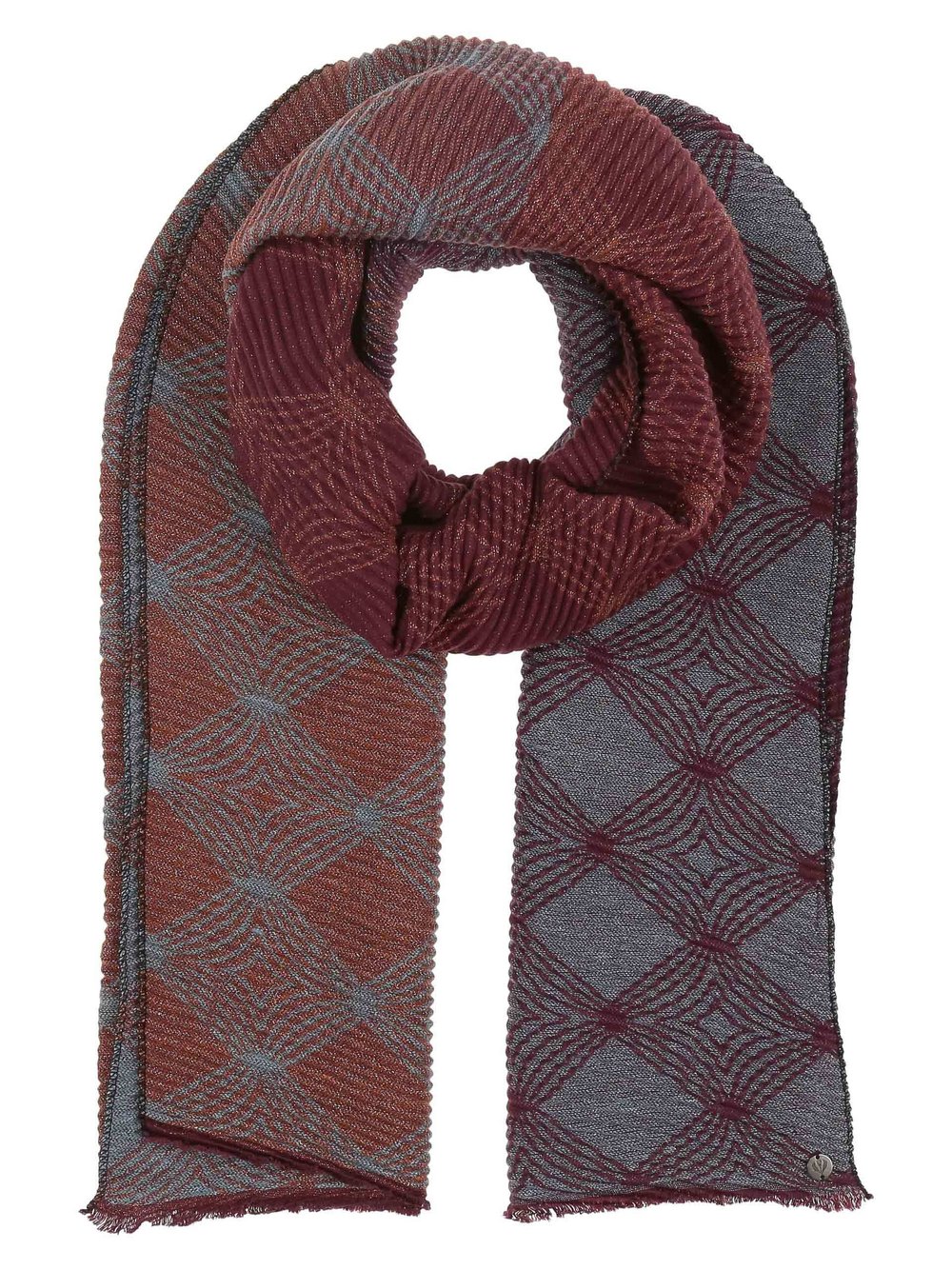 Fraas Schal Damen blue stone, ONE SIZE Image