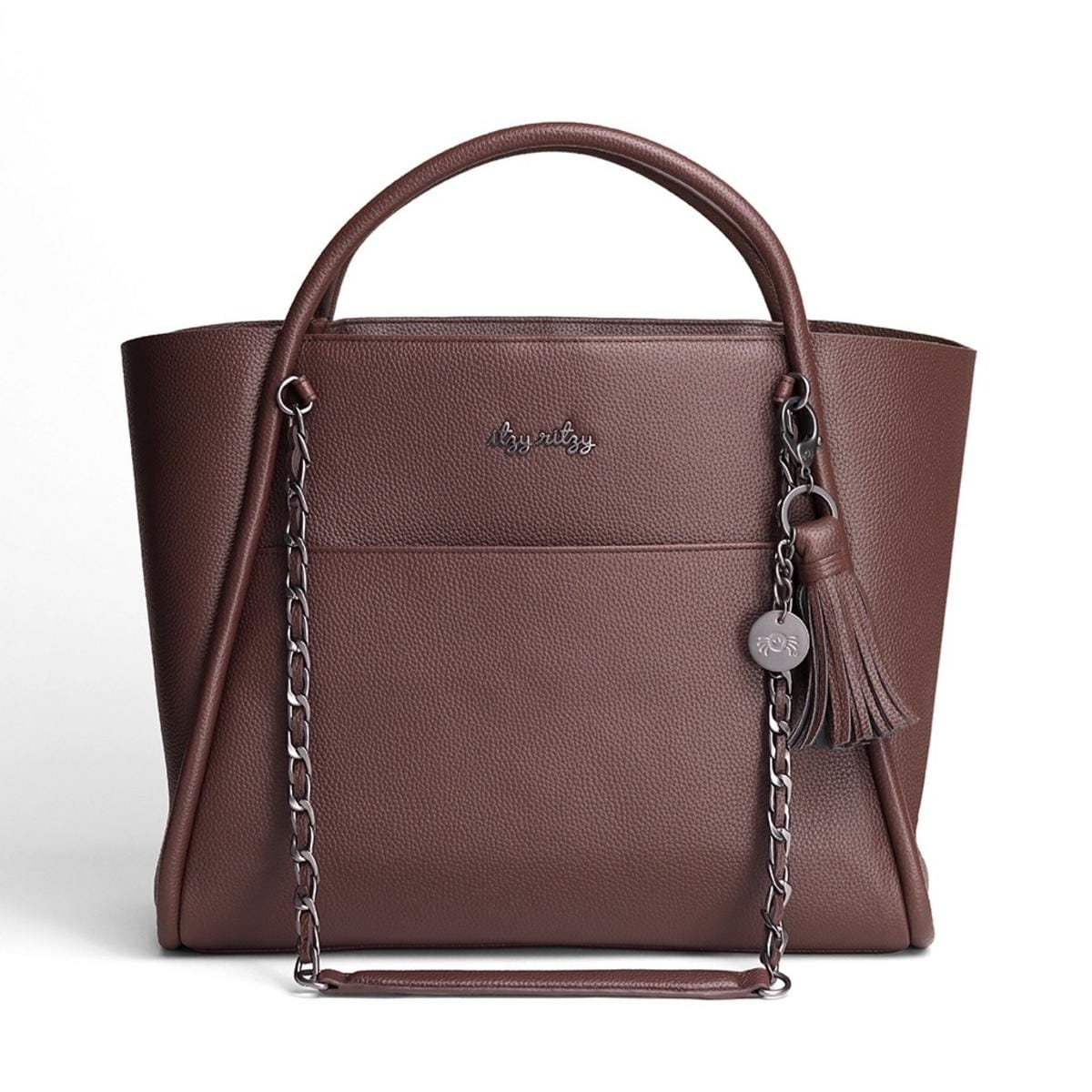 Itzy Ritzy Boss Tote - Espresso