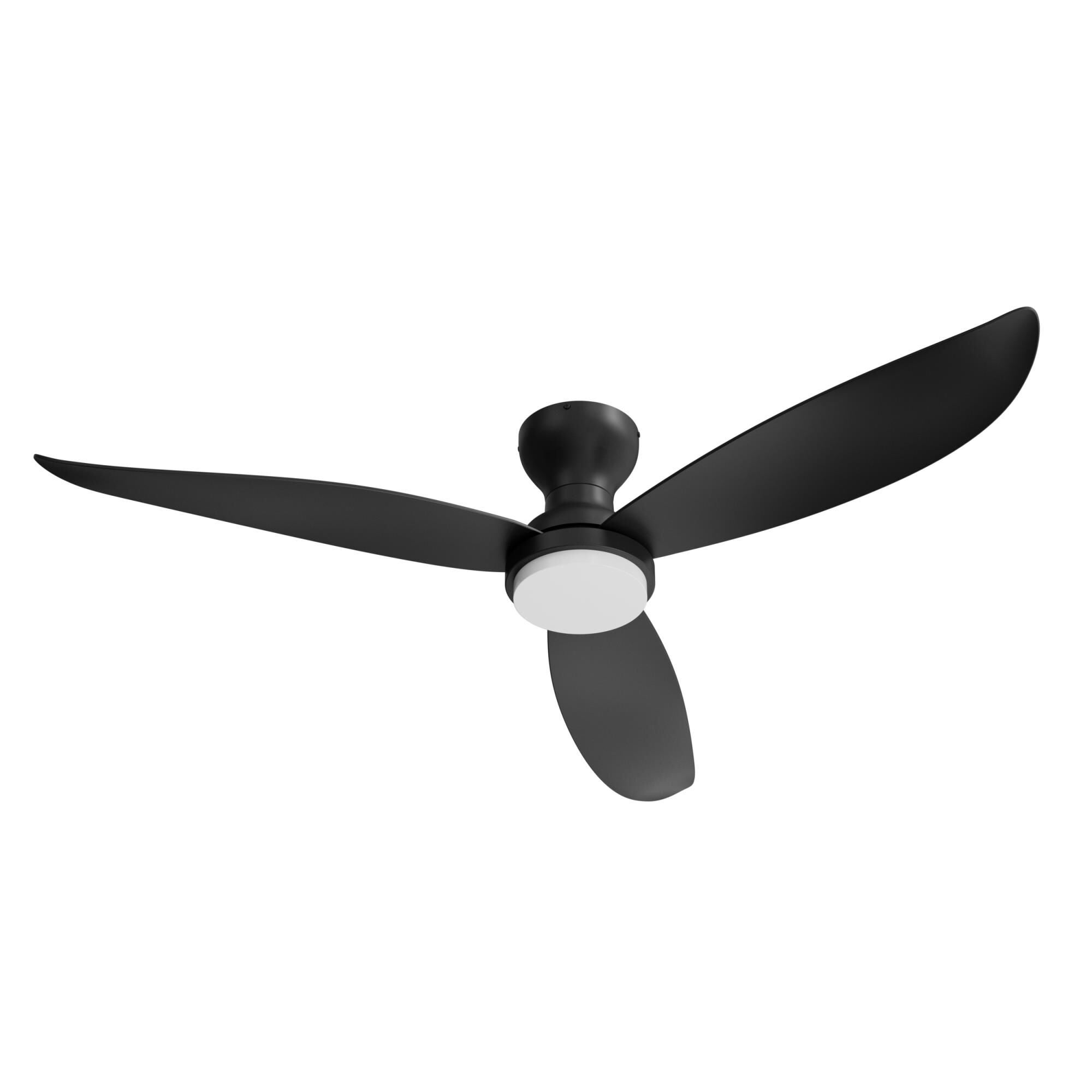 AFX Lighting Banks 52 Inch Ceiling Fan with Light Kit - BNKN523LDCBKBK-WS