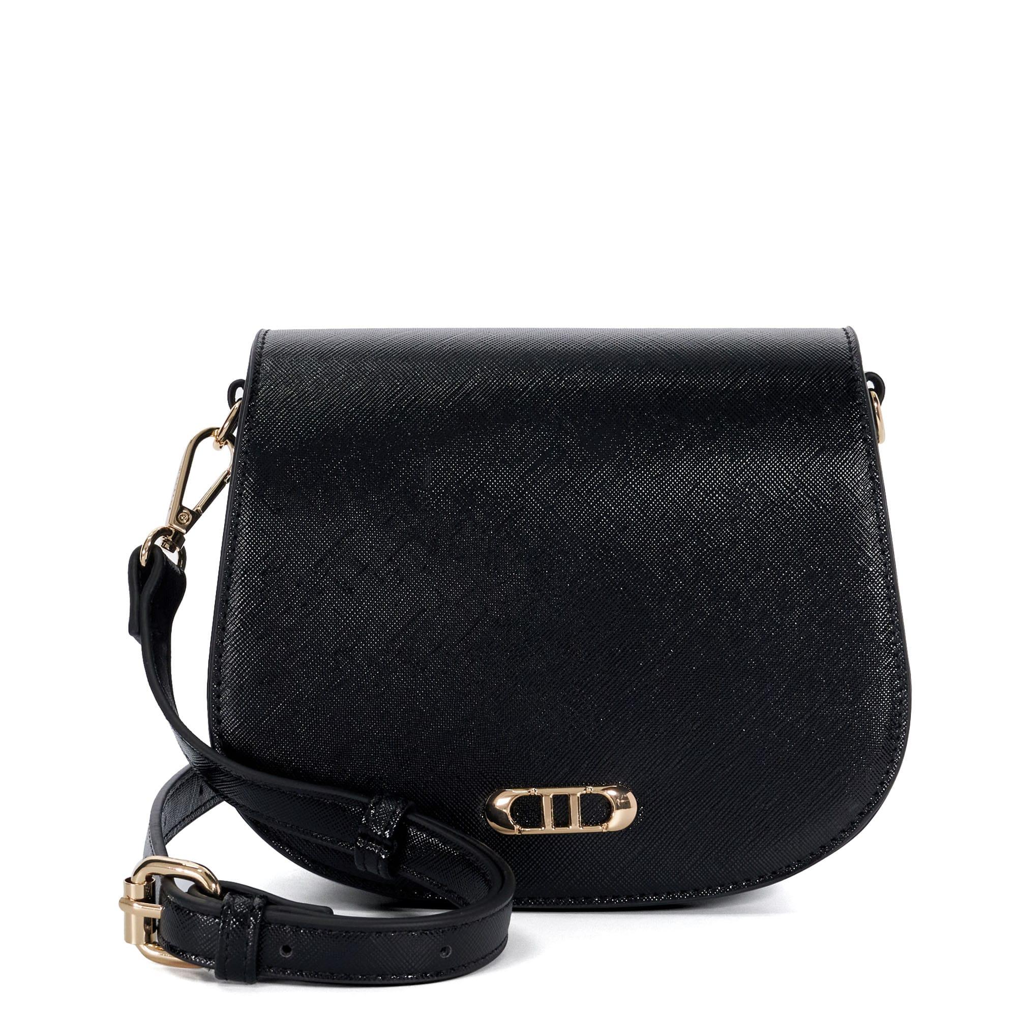 Dune London - "Desireo" Satteltaschen für Damen , Schlangenhaut (Schwarz) Image