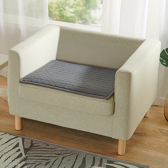 Sesselschoner dunkelgrau Image