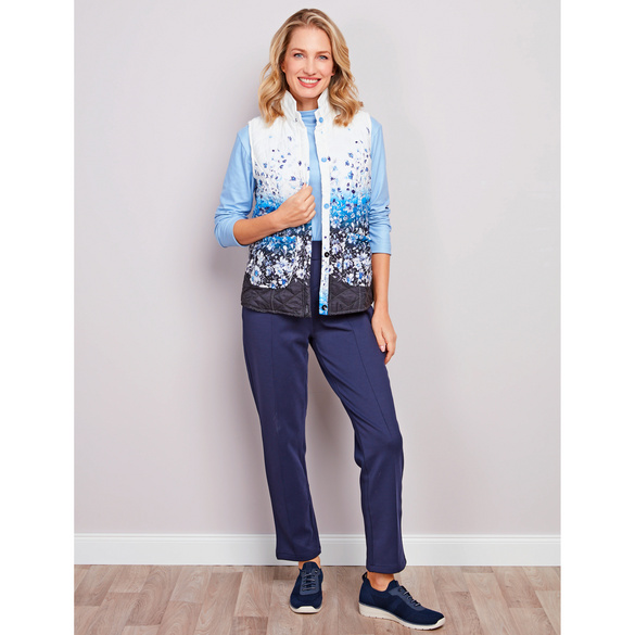 Steppweste "Blüten" Amélie di Santi Image