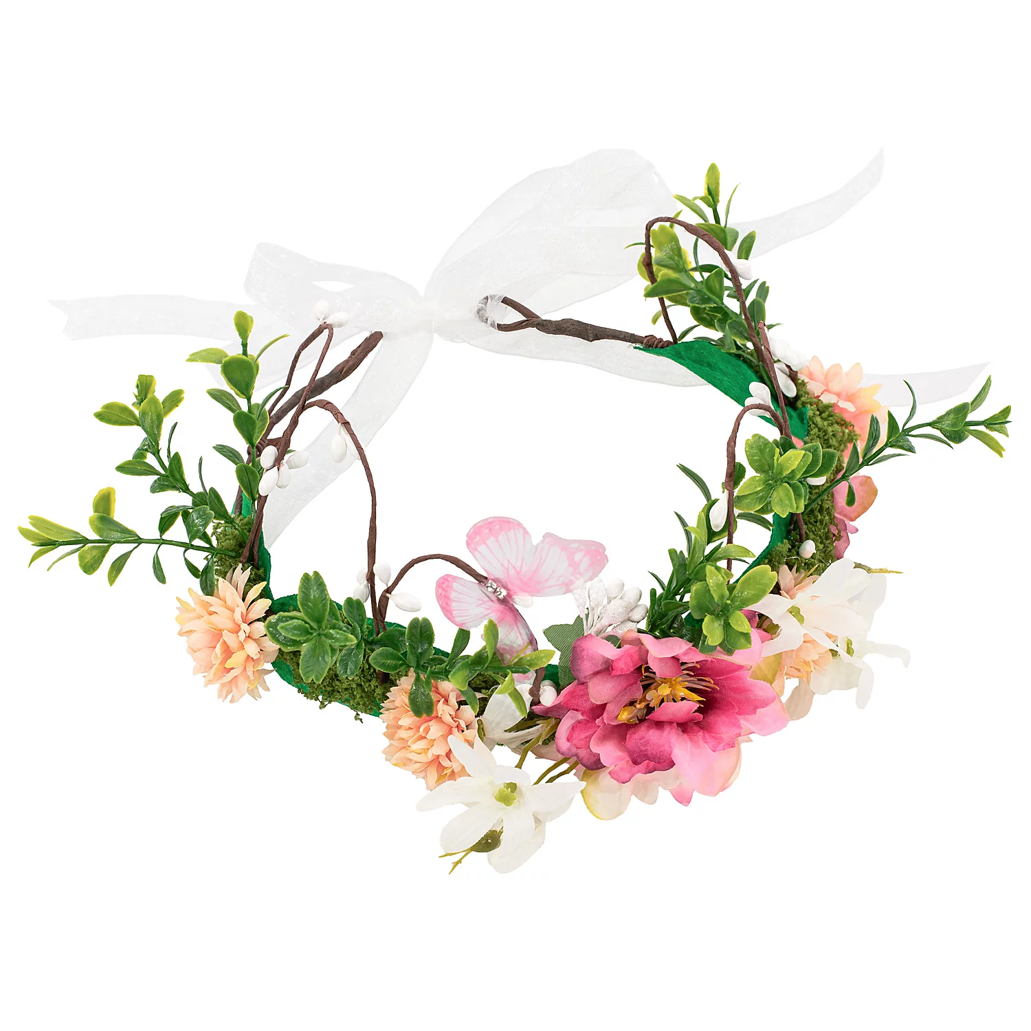 Krone Blumen, grün/bunt Image