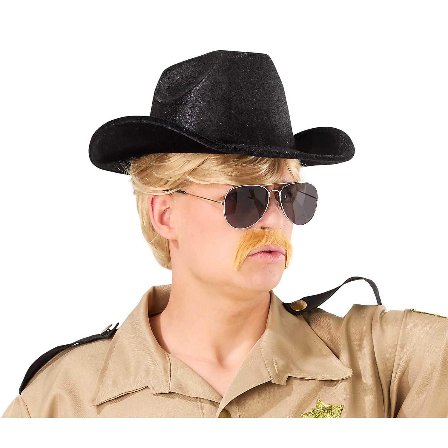 Perücken-Set Agent, blond Image