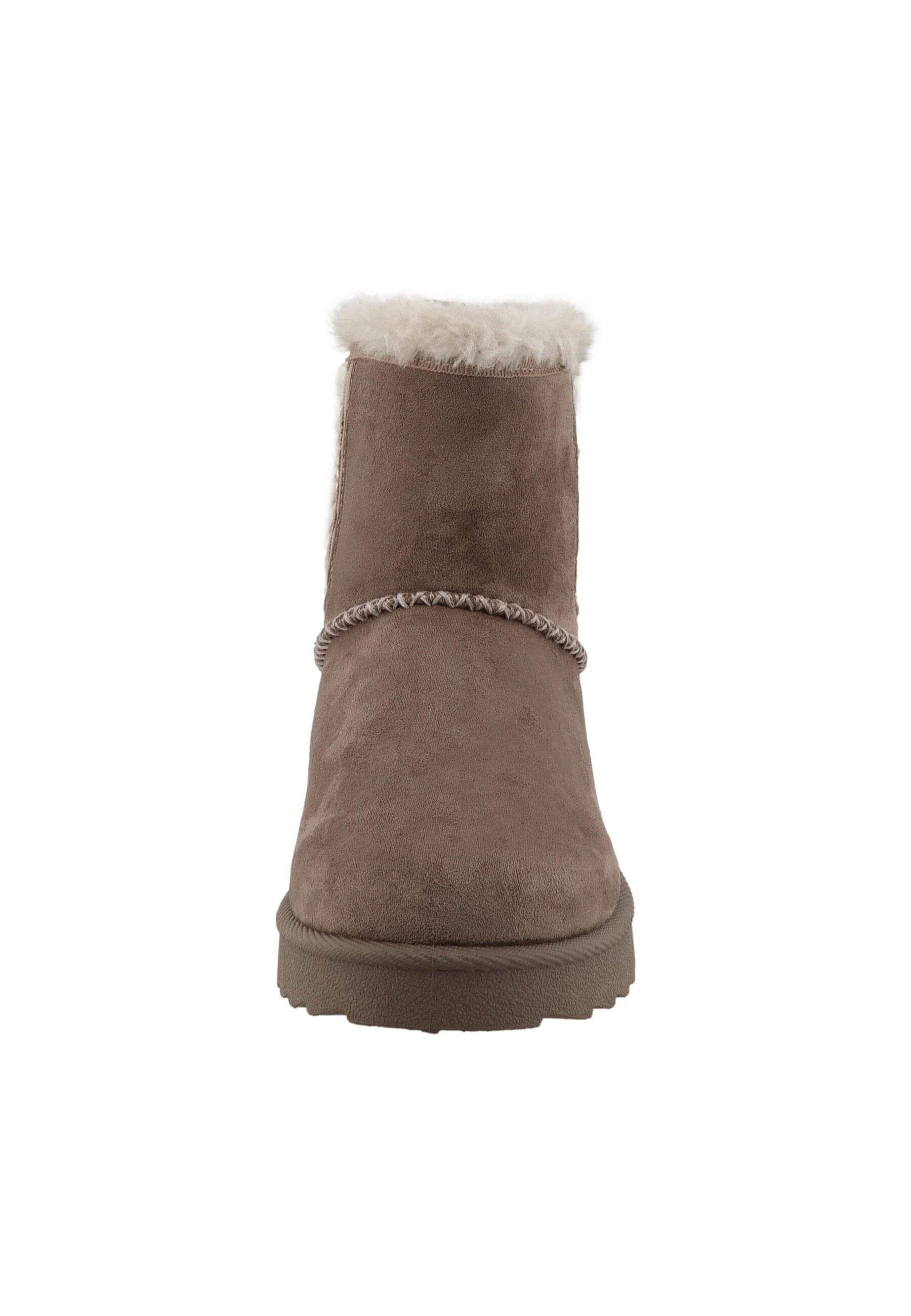 Stiefel TOM TAILOR "Tom Tailor Tall Boots", Damen, Gr. 41, mud, Polyester, unifarben, Schuhe Stiefel