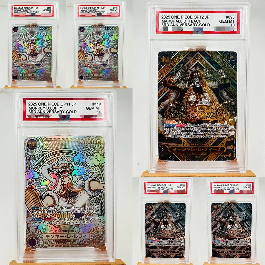OPCG ONE PIECE Nika Ruffy PSA10 DIY Spielzeug Hobbies Hobby Sammlerstücke Spielesammlung Anime-Karten Image