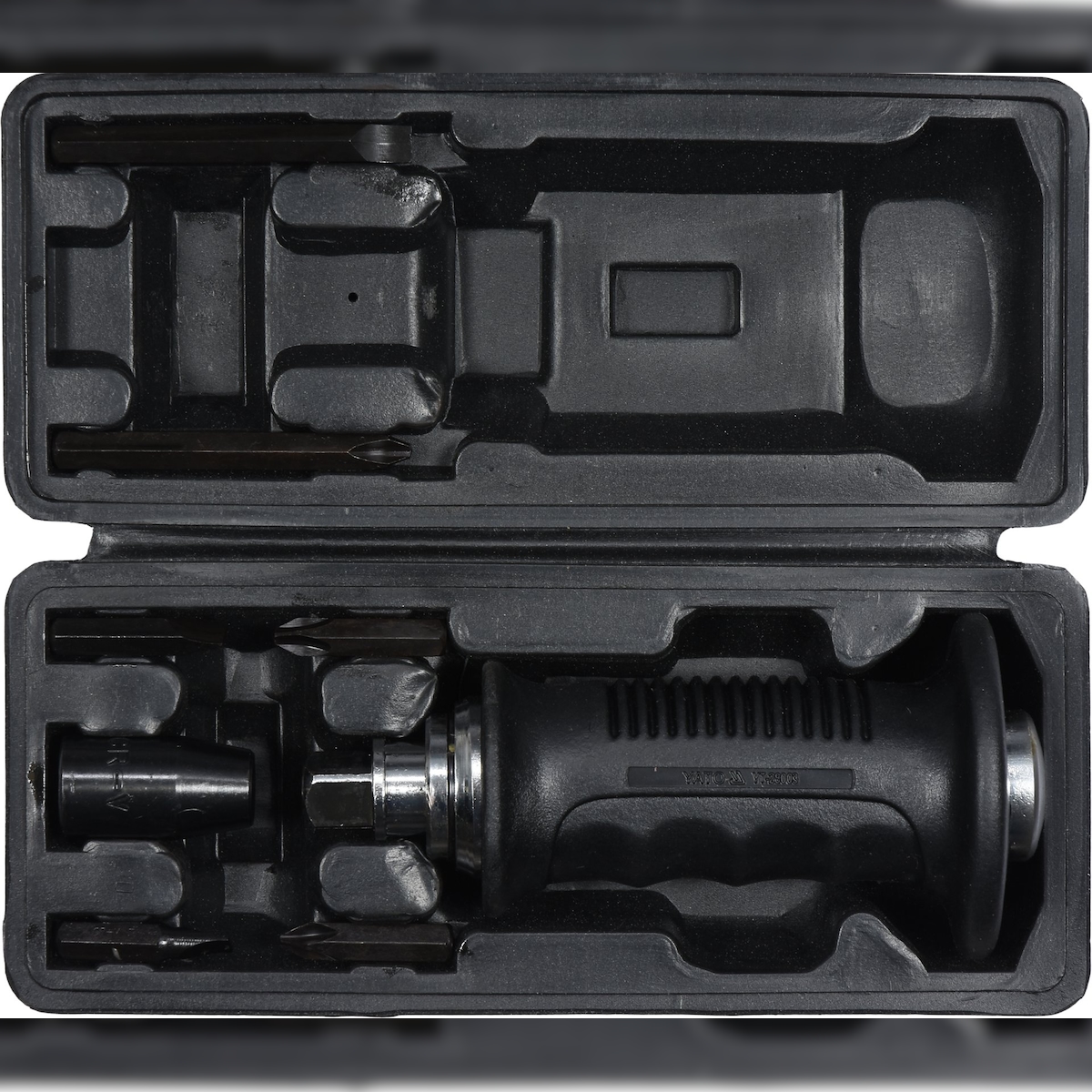 Handschlagschrauber, Schlagschraubendreher Cr-V + 6 Bits Image