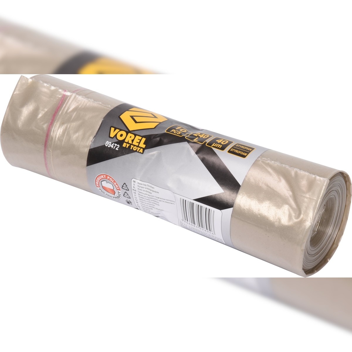 Müllsäcke, Abfallsäcke, Bausäcke 240L 40µm ( 10 Stück ) Image