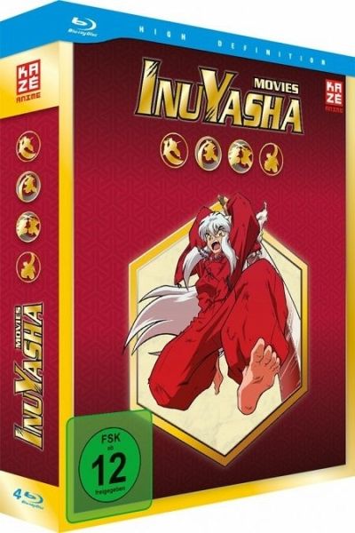 InuYasha - Movie Box BLU-RAY Box (Blu-ray Disc) - AV Visionen