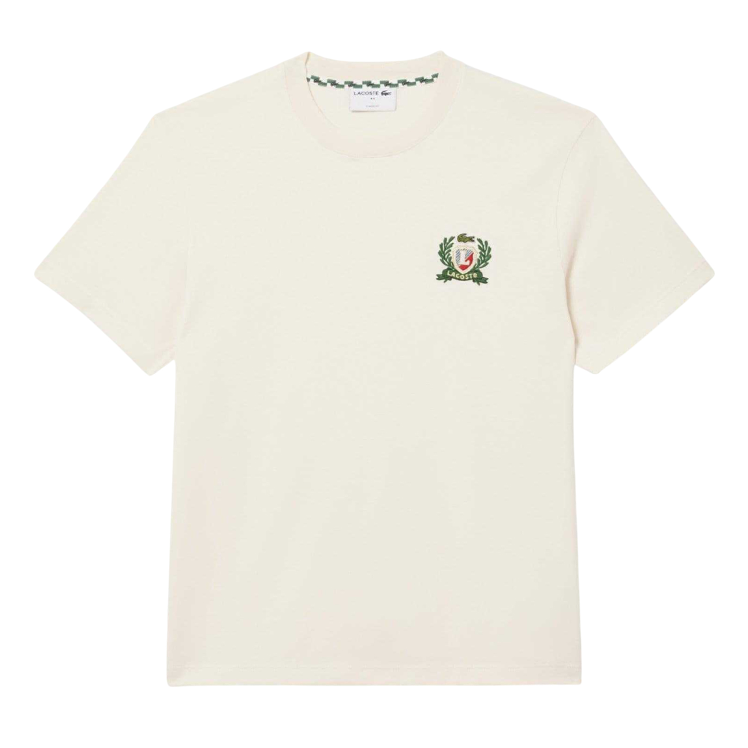 Lacoste - "French Made" T-Shirt für Herren (Cremefarbe) Image