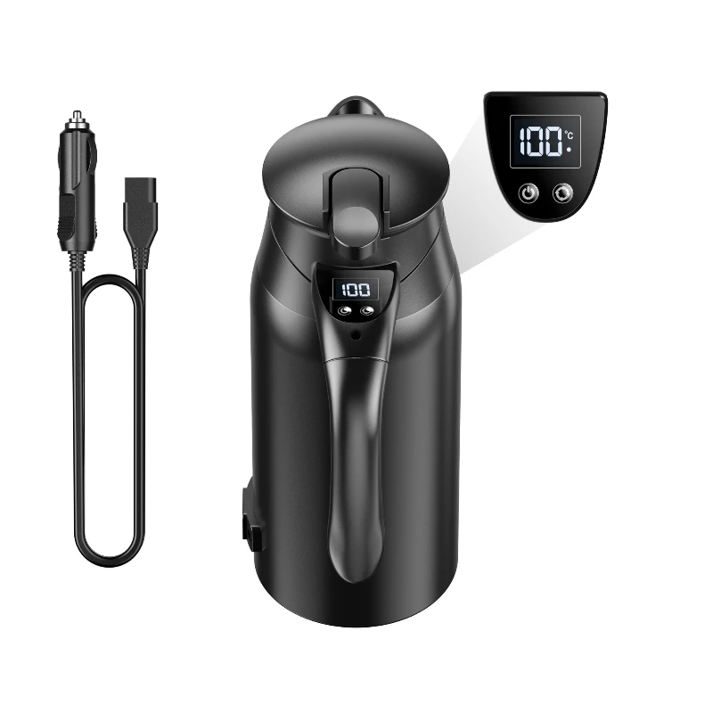 Auto-Wasserkocher, intelligenter Dual-Spannungs-Wasserkocher für schnelles Aufheizen Image