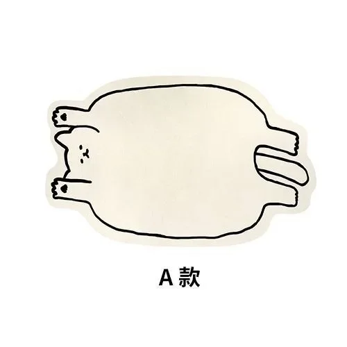 Ins Wind Cartoon Kieselalgen Schlamm Boden matte Bad weichen Fuß Schritt absorbierende Matte Toilette Schnellt rocknungs matte Toilette rutsch feste Matte