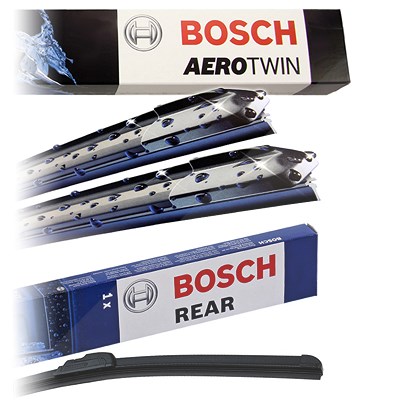 Bosch Scheibenwischer vorne + hinten [Hersteller-Nr. 40674573] für BMW