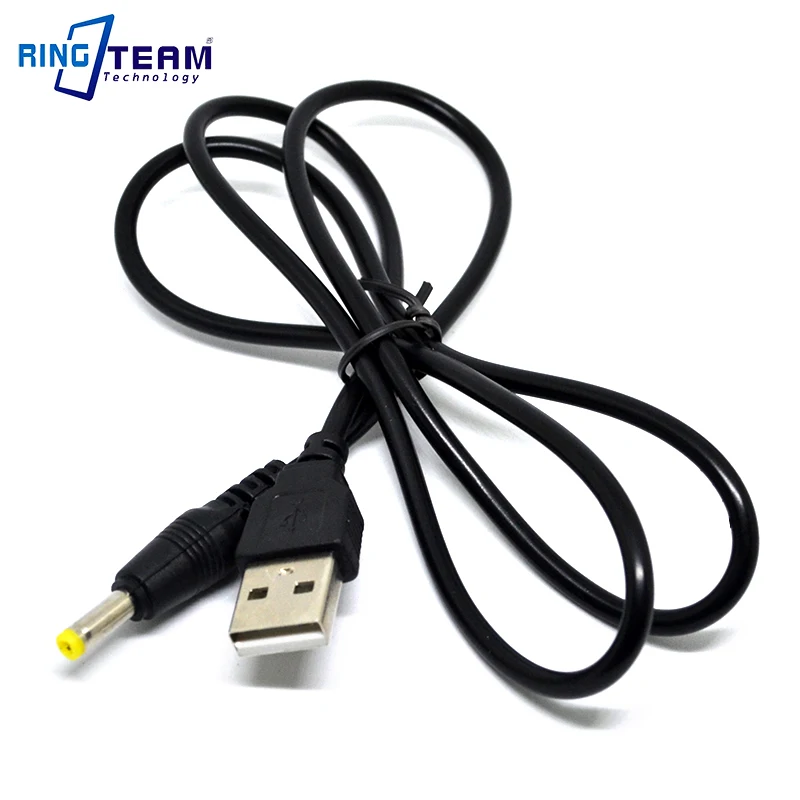80cm Power USB Ladekabel DC 4,0mm Stecker DC4017 Aufladen für PSP PSP100 PSP110 Game Player 5 V2A Image