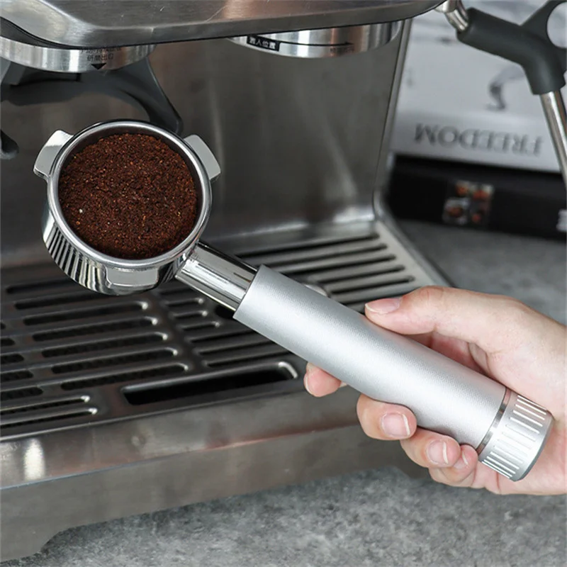 Breville 54 mm Bodenloser Siebträger mit M10-Griff aus Aluminiumlegierung für Breville BES870 875 878 880 Kaffeemaschinenzubehör Image