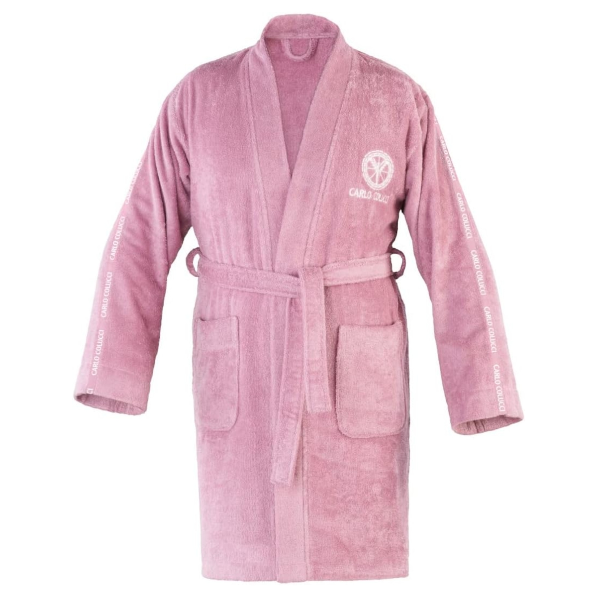 Carlo Colucci Bademantel Vito Damen - S - Malve Image