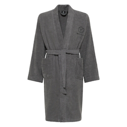 Carlo Colucci Bademantel Vito Herren - M - Anthrazit Image