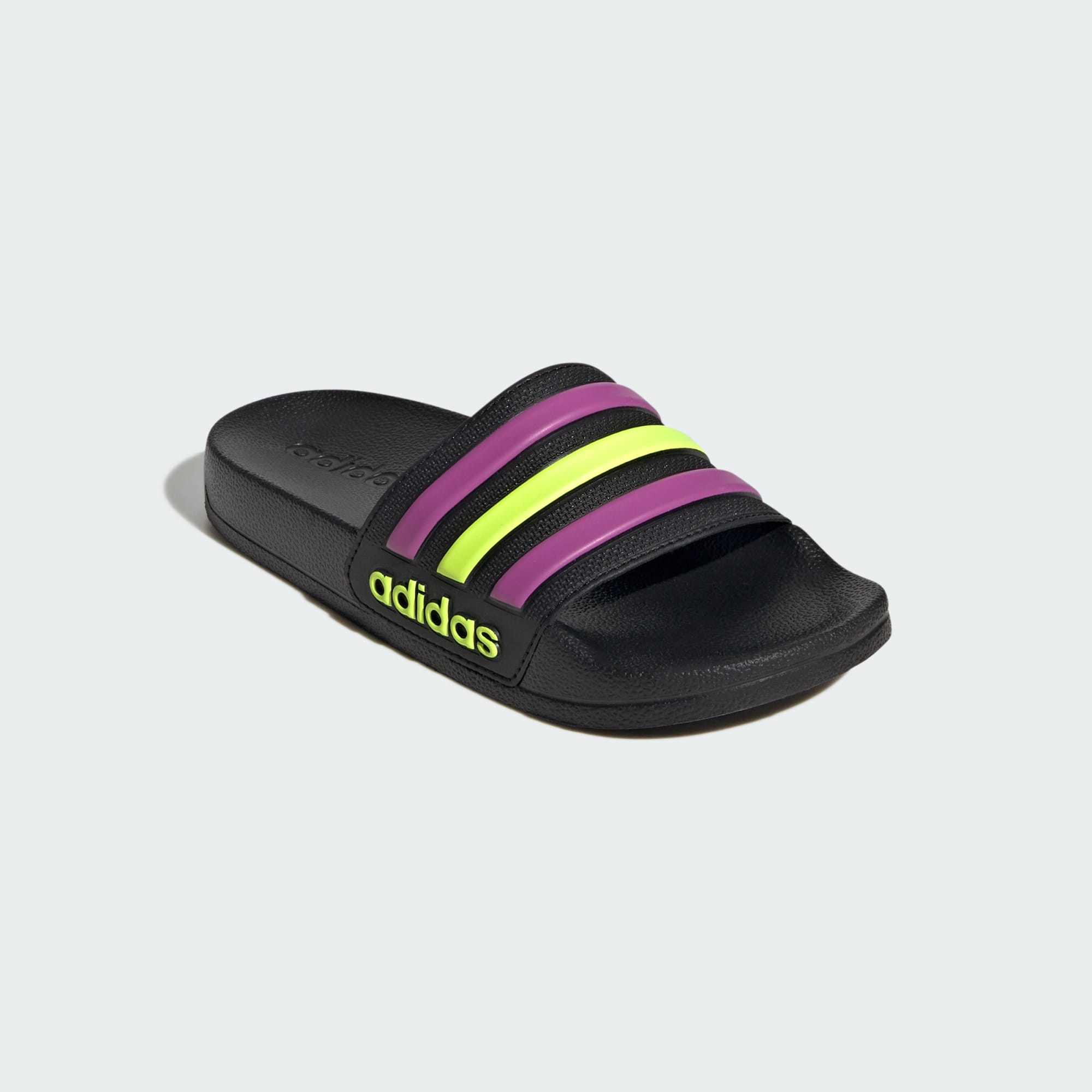 adidas Sportswear Kids Unisex Adilette Shower Slides - Black - Size UK 12 Kids | adidas Sportswear Sale | Discount Designer Brands