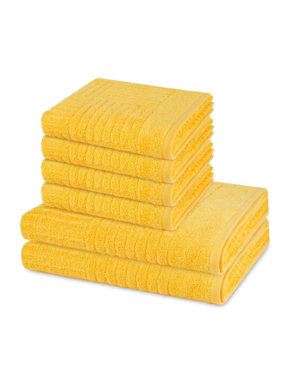 Ross Handtuchset 6-teilig Damen gelb, ONE SIZE Image