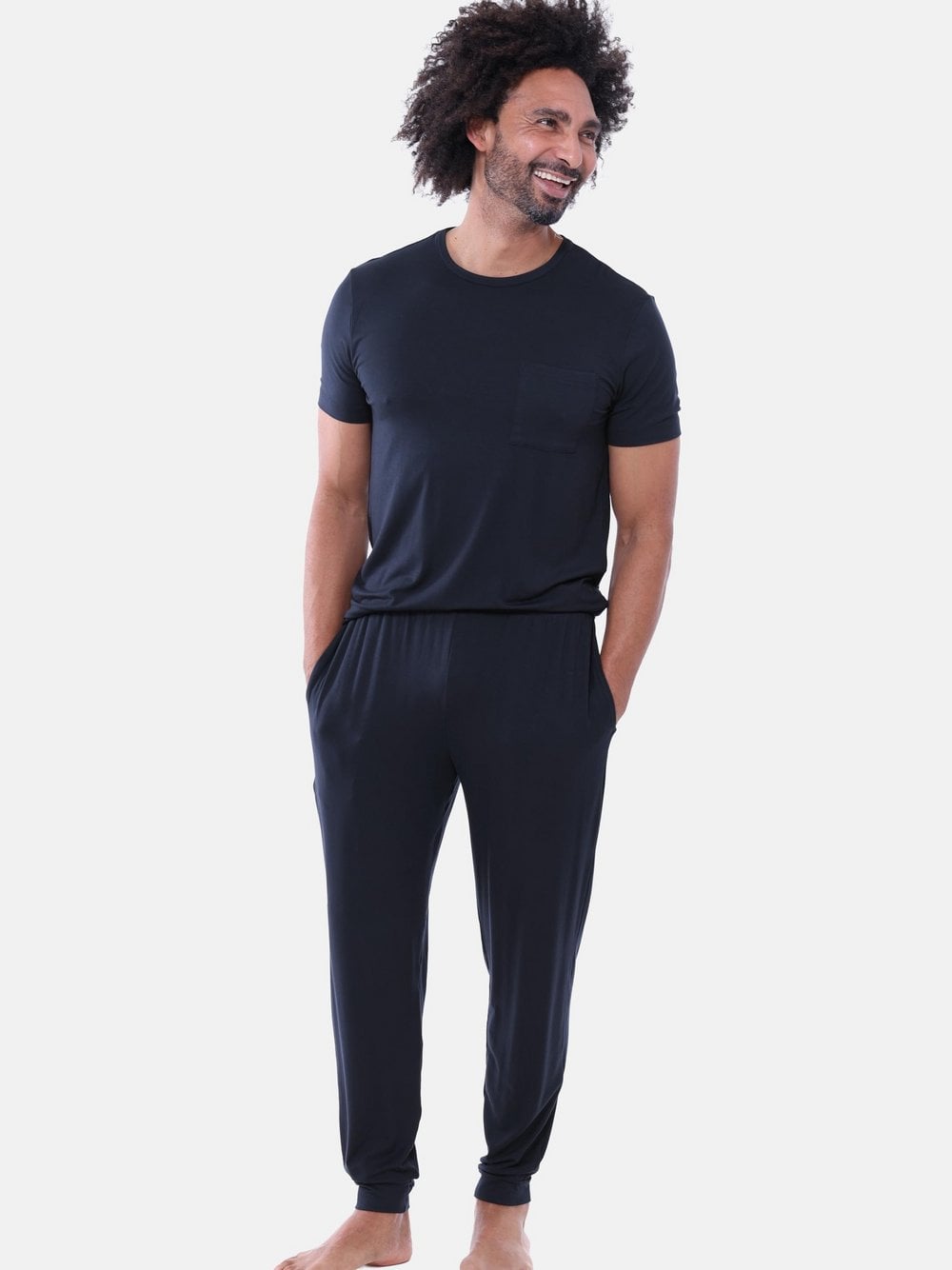 Mey Schlafanzug Herren denim, M Image