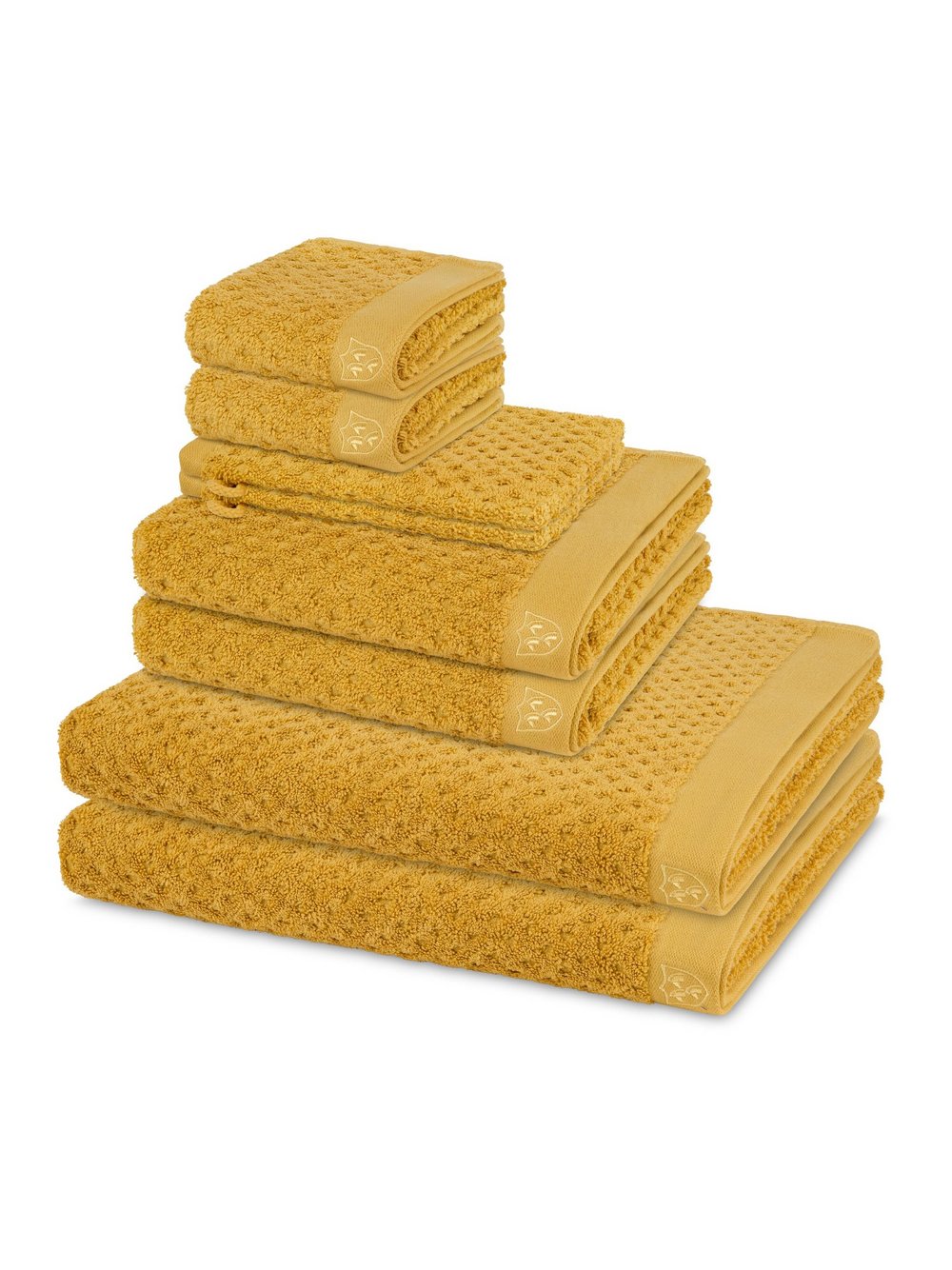 Ross Handtuchset 8-teilig Damen gelb, ONE SIZE Image
