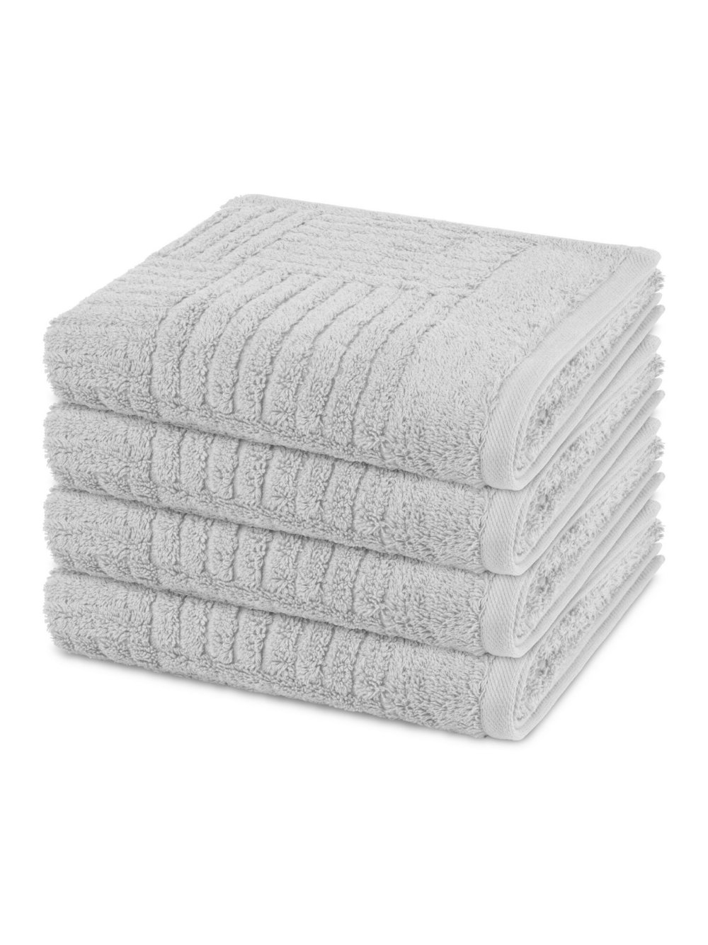 Ross Handtuchset 4-teilig Damen hellgrau, ONE SIZE Image