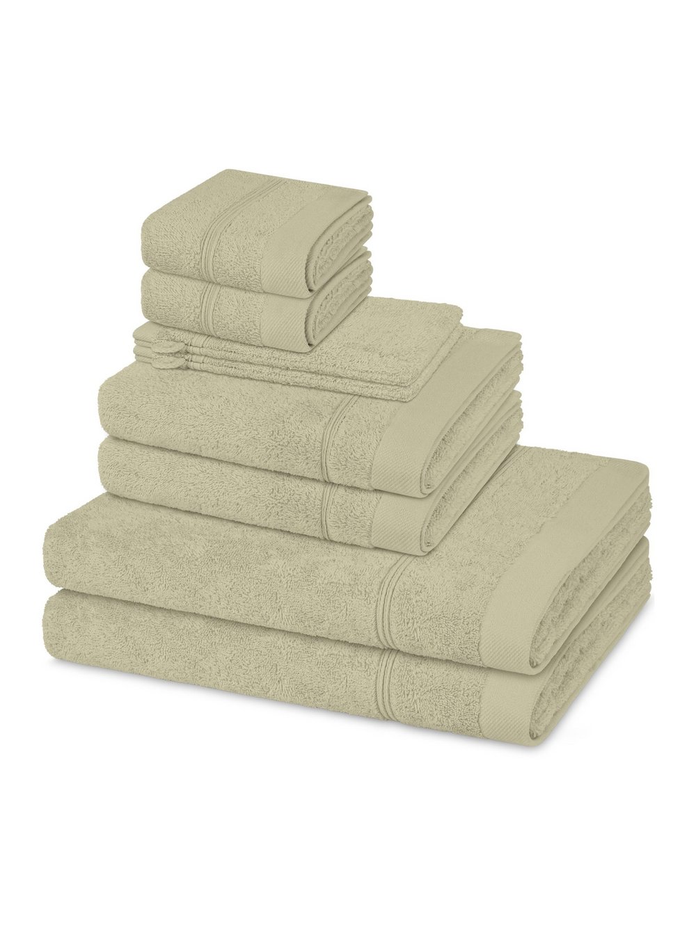 Ross Handtuchset 8-teilig Damen beige, ONE SIZE Image