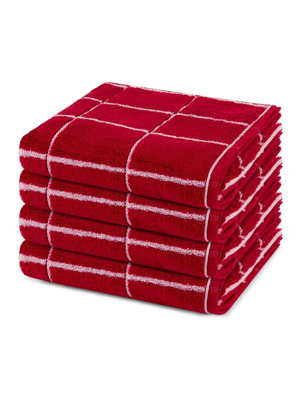 Ross Handtuchset 4-teilig Damen rot, ONE SIZE Image