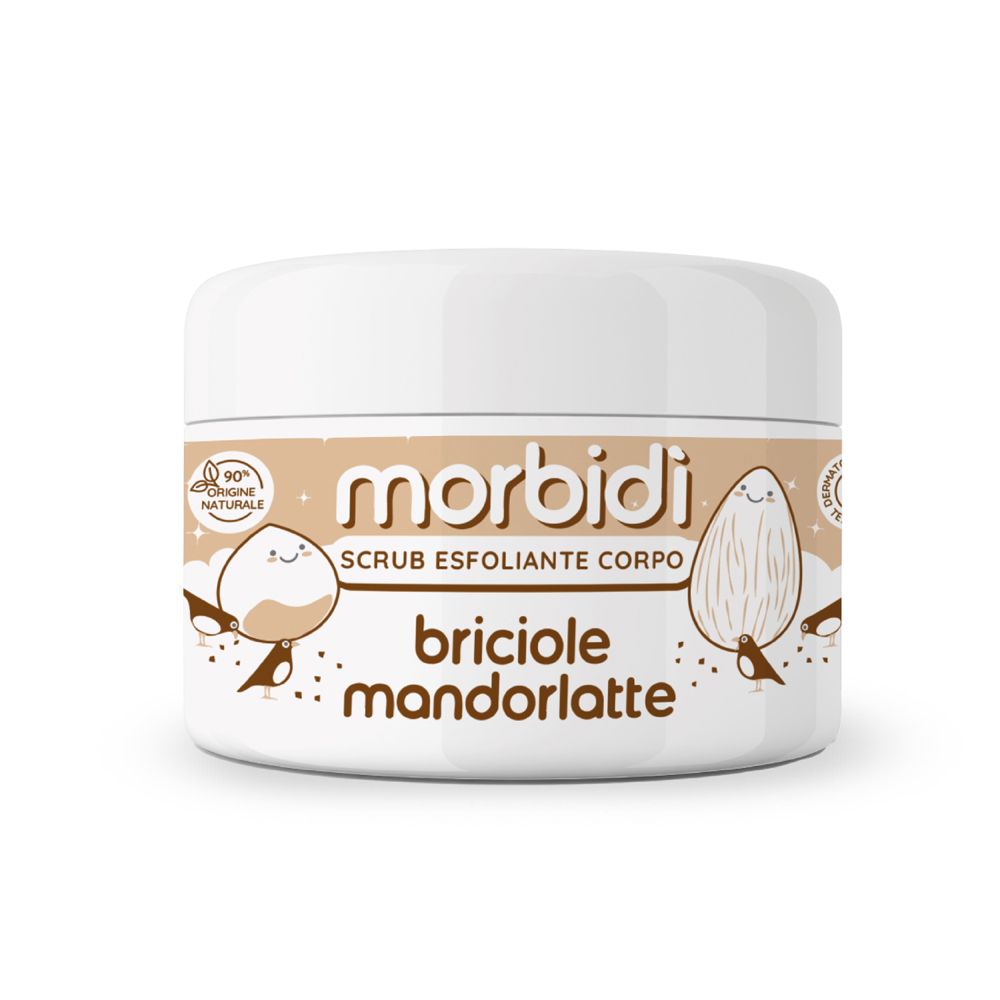 Morbidì Scrub Esfoliante Corpo Briciole Mandorlatte 1 pz Cure del corp