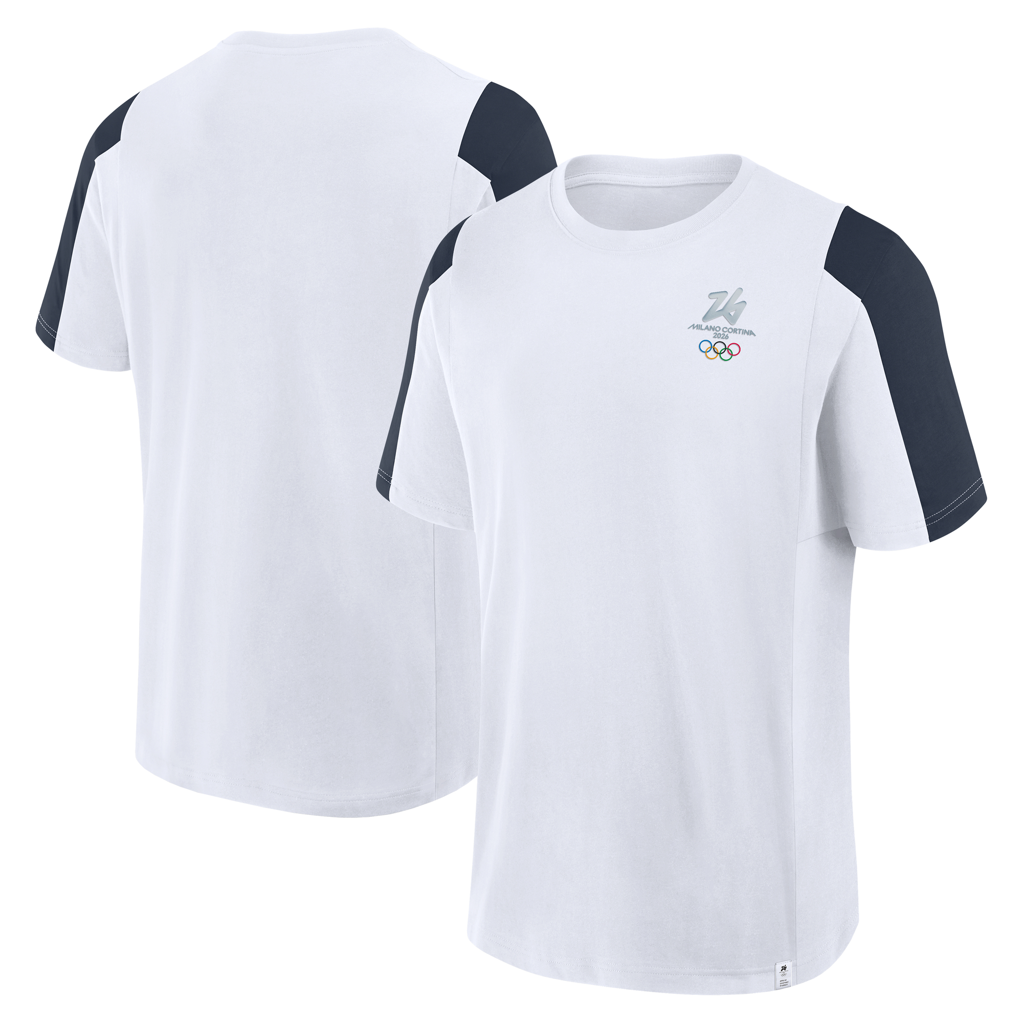 Fanatics Herren-T-Shirt „Milano Cortina 2026 Winter Olympics Classic Panel“ in Weiß Image